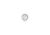 9ct White Gold 0.10ct Diamond 4.5mm Single Round Stud EarRing