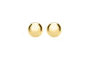 18ct Yellow Gold 7mm Ball Stud Earrings