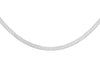 Sterling Silver Oval Snake Chain