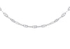 Sterling Silver Diamond Cut Forzatina Chain