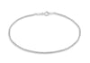 Sterling Silver 1.5mm Spiga Bracelet 18m/7"9