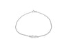 Sterling Silver  Infinity Anklet