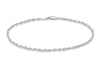 Sterling Silver Rhodium Plated Mini Ballros Bracelet