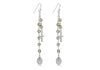 SILVER SMOKY BD ROSARY DROP ER9