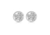SILVER ANGEL STUD EARRing