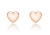 SILVER RP MINI HEART EARRing