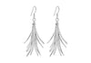 SILVER XMAS TREE DROP EARRing