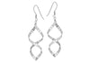 Sterling Silver Spiral Drop Earrings