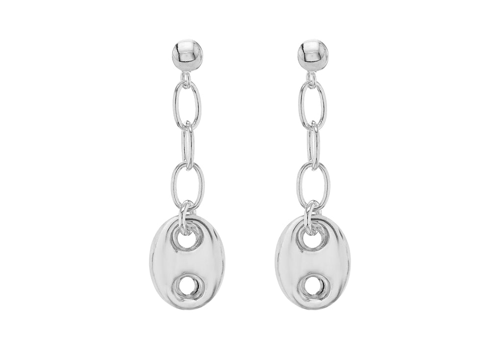 Sterling Silver Single Drop Earrings
