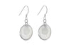 SILVER MOP & SIL Disc DROP ER9