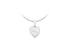 Sterling Silver 18mm x 26mm Engraved Heart Locket