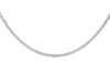 Platinum 35 Diamond Cut Curb Chain