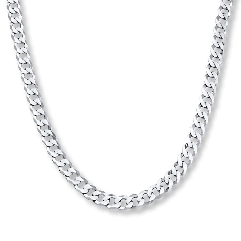 Sterling Silver 350 Curb Chain