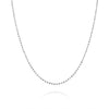 Sterling Silver Diamond Cut Ball Chain