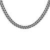 Sterling Silver 250 Oxidised Curb Chain