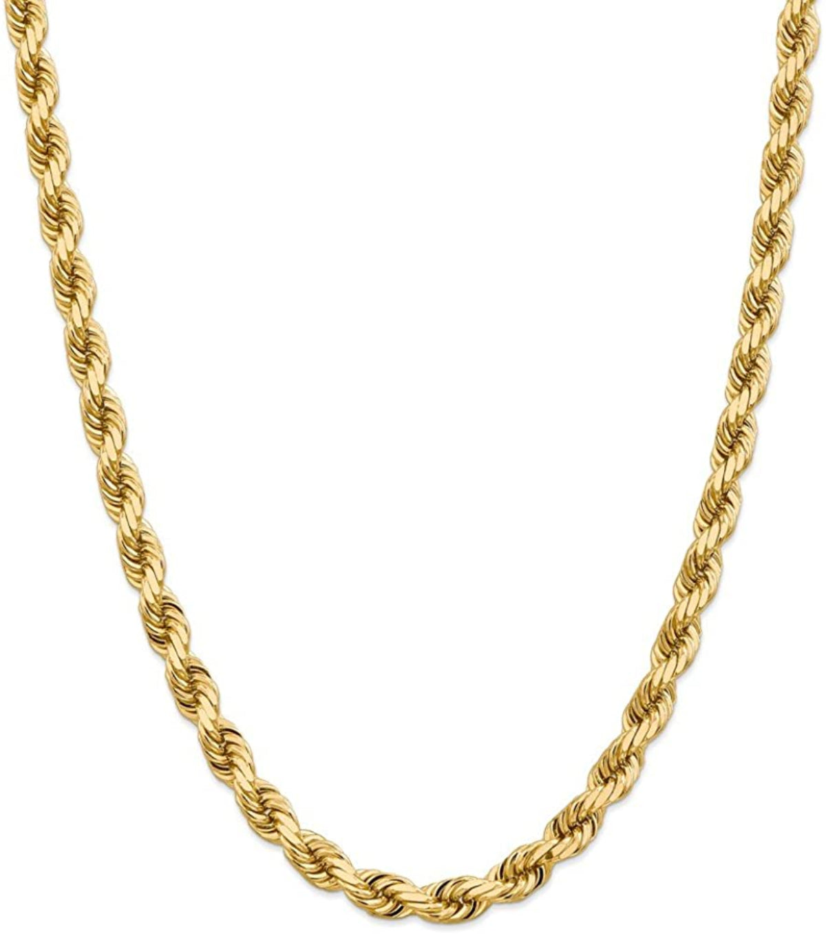 9ct Yellow Gold 90 Rope Chain