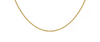 Sterling Silver Yellow Gold Plated 025 Tocalle Chain