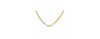 Sterling Silver Yellow Gold Plated 025 Tocalle Chain